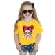 thumbnail image 4 of Playeras Cuello V Verano Niños Niñas Manga Corta Estampados Camiseta Tops Ropa, 4 of 4