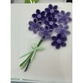 thumbnail image 3 of Greeting Card Making Kit. Lilac Flowers DIY Quilling Kit F07M3-5-FL1, 3 of 4