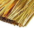 thumbnail image 3 of Unique Bargains 800pcs Metallic Twist Ties for Tying Bread, Cookies, Gift Bags Arts Crafts Ties Gold 4 Inches, 3 of 4