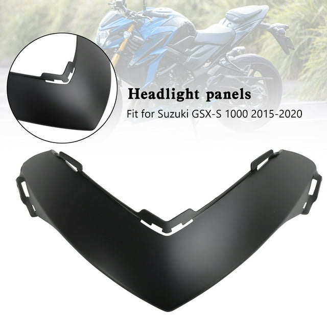 Front Nose Headlight panels Fairing For Suzuki GSX-S 1000 2015-2020 Matte Black