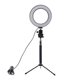 thumbnail image 1 of Anillo De Luz Led Regulable Para Cámara De Estudio, Lámpara De Luz Para Foto De Teléfono Y Vídeo Con Trípodes, Palo De Selfie, Anillo, Luz De Relleno De Mesa Para Canon Minnieouse EL009162-00, 1 of 5