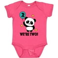 thumbnail image 3 of Inktastic Twins 2nd Birthday Panda Boys or Girls Baby Bodysuit, 3 of 5
