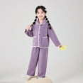 thumbnail image 5 of Gubotare Pajamas for Boys Kids 2 Pieces Pajama Sets Snug Fit Pjs for Boys,All-Season Comfort Sleepwear Size 5T 6T (Purple,5-6 Years), 5 of 9