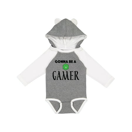 

Inktastic Gonna be a Gamer Gift Baby Boy or Baby Girl Long Sleeve Bodysuit