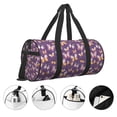thumbnail image 3 of Balery Butterflies And Floral Bolsa de Gimnasio para Mujeres y Hombres, Bolsa de Viaje Impermeable, Bolsa de Fin de Semana con Compartimento para Zapatos y Bolsillo Húmedo, 3 of 6