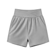 thumbnail image 3 of DISKEBUISS Women's Summer Athletic Shorts Crossover High Waisted Gym Loose Short Pants with Pockets, 3 of 7