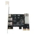thumbnail image 3 of PCI-e 1X IEEE 1394A 4 Port(3+1) Firewire Card Adapter 6-4 Pin Cable For Desktop PC, 3 of 3