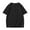 Black, variant on Posijego Casual T-Shirts for Men M-3XL Short Sleeve Crew Neck Shirts Solid Color Loose Summer Tee Tops