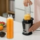 thumbnail image 4 of Botella deportiva de vidrio de 500 ml | Vaso transparente práctico con tapa | Vidrio de sodio-calcio portátil, ligero y libre de BPA | Boca ancha a prueba de fugas | Para gimnasio, exteriores, 4 of 8