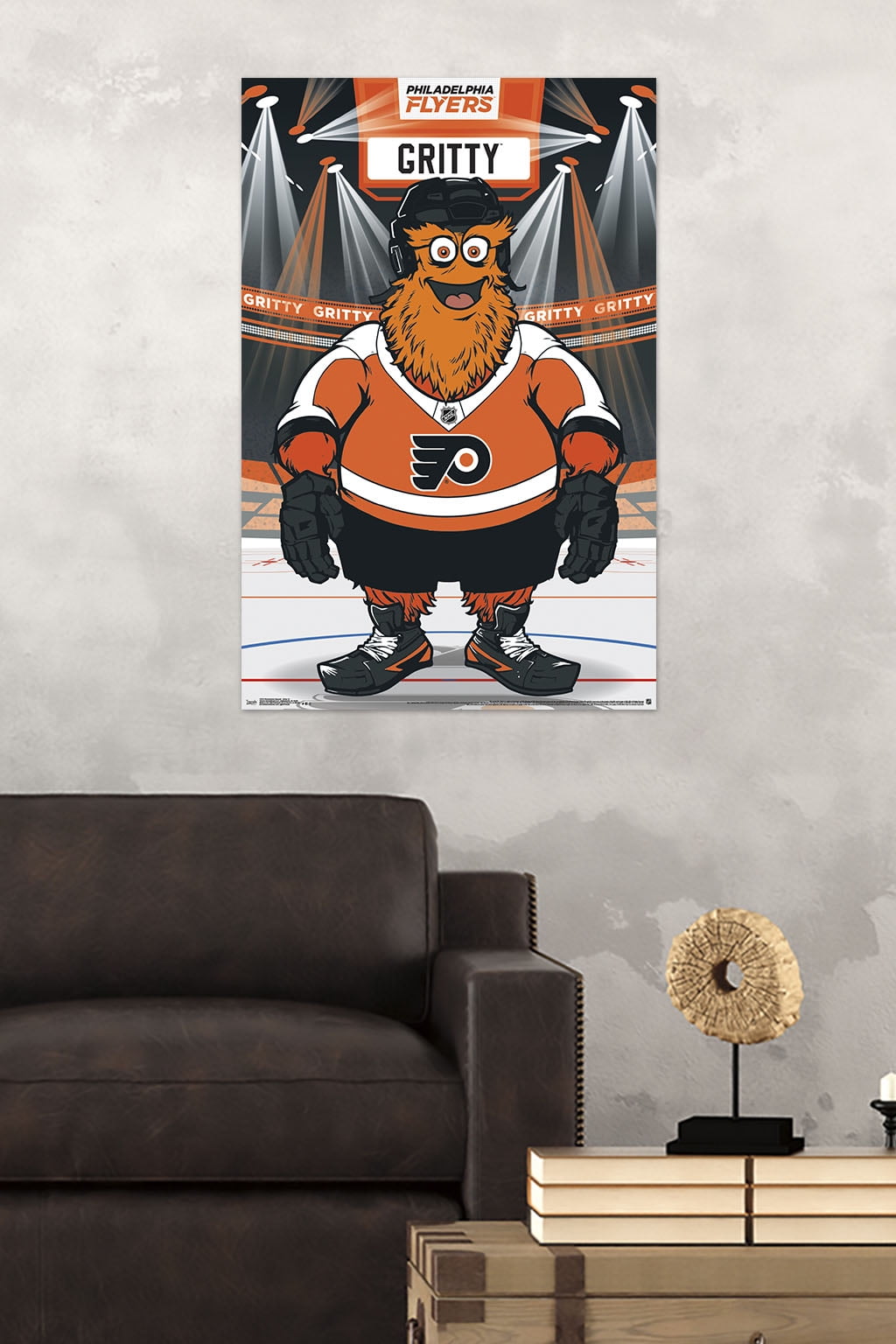 NHL Philadelphia Flyers - Gritty 19 Wall Poster, 22.375" x 34"