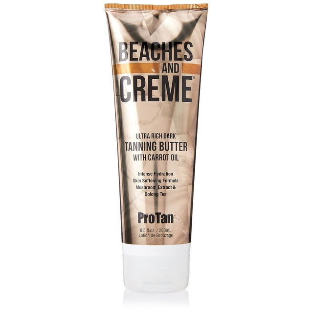 ProTan BEACHES and CREME Tanning Lotion Butter (8.5 onzas) loción bronceadora para interiores
