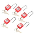 thumbnail image 1 of Cerradura De Bloqueo De 38 Mm, Carcasa De Nailon PA, Viga De Bloqueo De Acero, Resistencia Al Impacto, Resistencia A La Temperatura, Resistente A La Corrosión, Para Petróleo,, 1 of 7