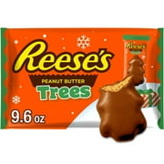 Reese's Milk Chocolate Snack Size Peanut Butter Trees Christmas Candy, Bag 9.6 oz