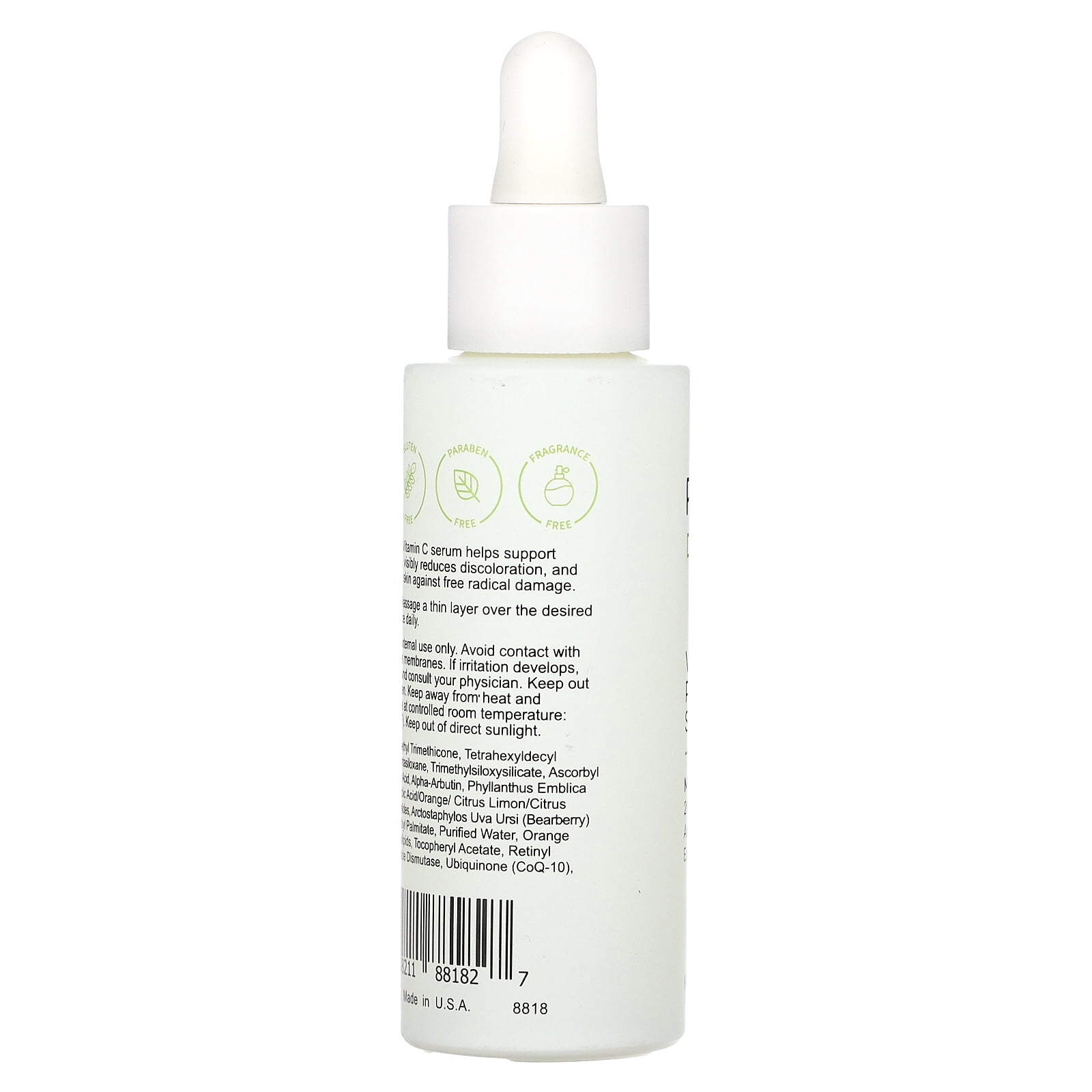 Replenix Discoloration, Vitamin C Pro Collagen Serum, Fragrance Free, 1 fl oz (30 ml)