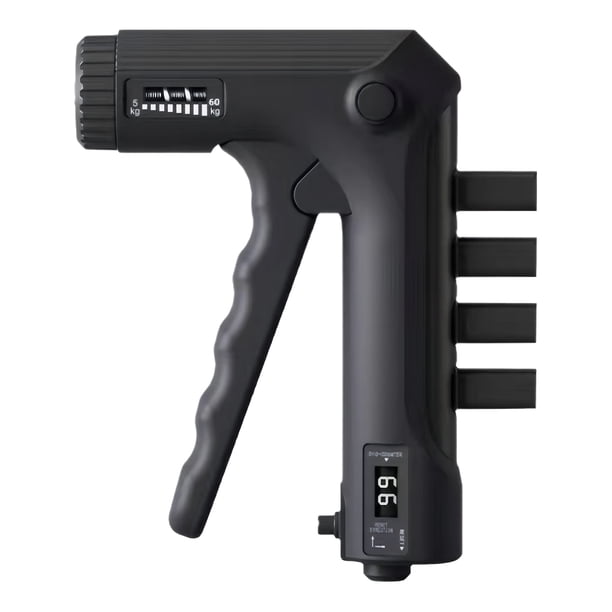 Advancent Fortalecedor de agarre ajustable con resistencia de 5 a 60 kg, fortalecedor de agarre de mano para diferentes personas Ropa Deportiva, Zapatos negro 3