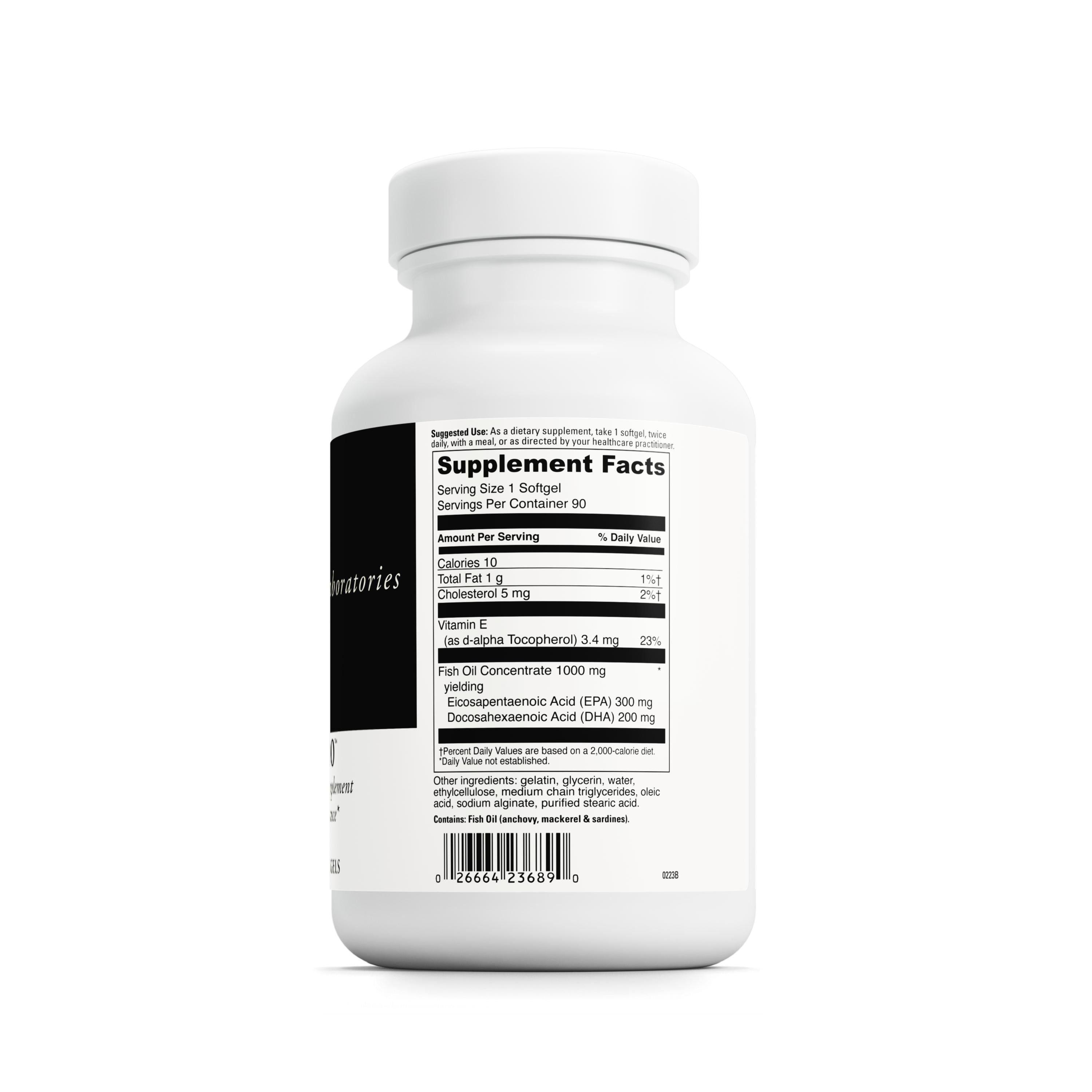 DaVinci Labs Omega-3 1000 - Support Heart Health - 90 Enteric Coated Softgels