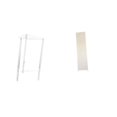 thumbnail image 1 of Mesita De Noche Minimalista De Acrílico Transparente Con Moderna Mesita De Noche Y Acogedora Pantalla De Papel Para Lámpara De Pie, Ideal Para Sala De Estar, Hogar, Oficina, Dormitorio., 1 of 8