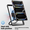 thumbnail image 4 of Shockproof Case for Apple iPad Pro 11 Inch 2024, Rugged Hybrid Protective Cover with Pencil Holder & Shoulder Strap Kids Friendly Rotating Kickstand Case for iPad Pro 11" 2024 M4,Clear, 4 of 9