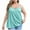 Mint Green D, variant on Bovxnpu Womens Plus Size Tops, Plus Size Tank Tops for Women Summer Sleeveless Crew Neck T-Shirts Tops Casual Tees Tunics Shirts Cami Tops M