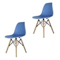 thumbnail image 1 of Set de 2 Sillas Eames Mundo In Hogar Azul Comedor, 1 of 7