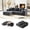 Dark Grey, variant on Kelyda 106" Boneless L-Shaped Modular Sectional Sofa, Faux Rabbit Fur for Living Room, Light Coffee