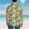 thumbnail image 6 of Fotbe Happy Easter Hawaiian Shirt for Men Unisex Summer Beach Casual Short Sleeve Cotton Linen Button Down Shirts-XX-Large, 6 of 9