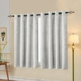 thumbnail image 5 of Subrtex Thermal Insulated Grommet Blackout Curtains for Bedroom, Set of 2 Panels, 52"×63", Greyish White, 5 of 5