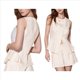 thumbnail image 2 of Conjuntos de Verano de 2 Piezas para Mujer, Sin Mangas, con Cuello en V, Abotonado, Chaleco y Pantalones Cortos con Bolsillos Albaricoque M, 2 of 6