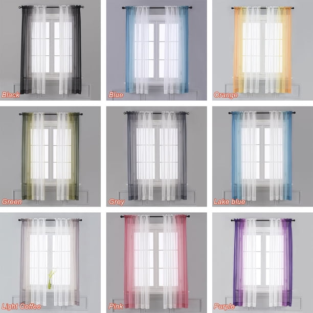 Cortinas Rosas Y Blancas Lindas Con Degradado Ombre Para Niñ | Cuotas
