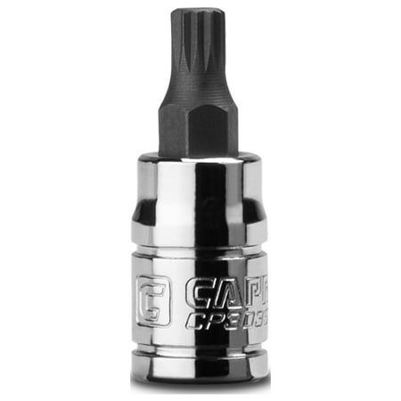 UPC: 0886352303521 | Capri Tools 5 mm M5 Stubby XZN Triple Square Bit Socket 1/4-Inch Drive
