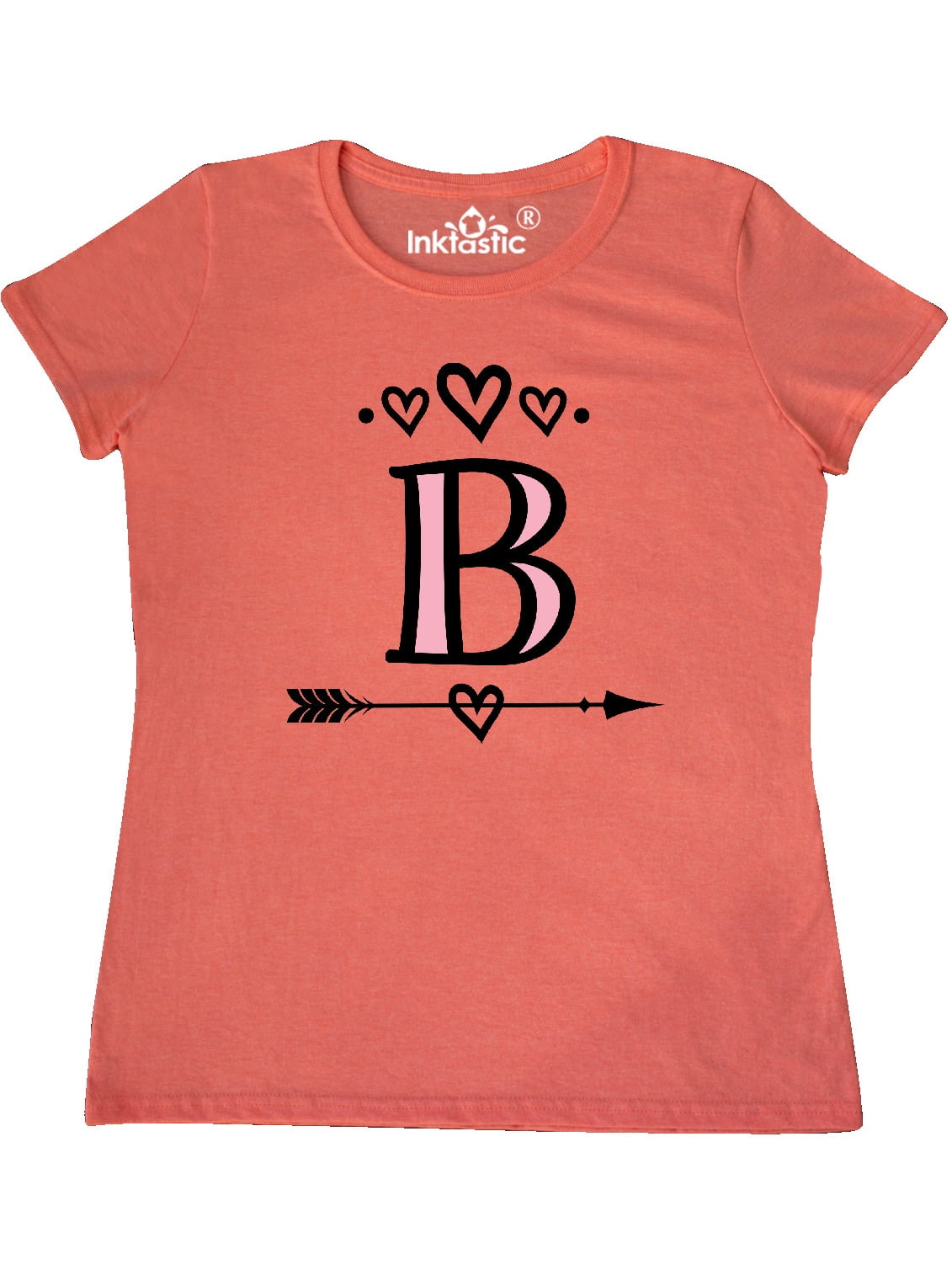 INKtastic - Letter B Monogram Tribal Arrow Women's T-Shirt - Walmart ...