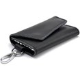 thumbnail image 1 of Leather Key Holder Case (Black), Leather Key Holder Pouch, 1 of 5