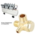 thumbnail image 4 of Valve, Valve de Retenue Sûre à Haute Dureté en Zinc Réutilisable à Haute Performance pour Compresseur d'Air, 4 of 7