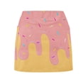 thumbnail image 6 of CPNG Girls Skorts Loose Athletic Skirts with Shorts Little Girl Casual Icecream Print High Waisted Stretchy Sporty Skorts, 6 of 7
