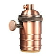 thumbnail image 2 of Cheers Vintage E26 E27 Hang Light Lamp Bulb Holder Switch Edison Screw Cap Socket, 2 of 2