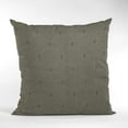 thumbnail image 5 of Plutus Slate Grey Kona Embroydery, Some Shine To This Pattern Luxury Throw Pillow - Double sided 20" x 36" King, 5 of 5