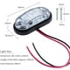 thumbnail image 5 of Paquete de 4 luces LED de posición laterales, delanteras y traseras, universales de 12 V y 24 V, para coche, camión, remolque, color blanco., 5 of 5