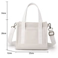 thumbnail image 2 of Mini bolso de mano para mujer, bolso bandolera de lona, bolso de mano para mujer, bolsos y carteras de hombro tipo bandolera, 2 of 5