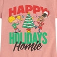 thumbnail image 3 of Hey Arnold! - Holiday Homies - Toddler And Youth Girls Short Sleeve Graphic T-Shirt, 3 of 5