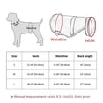 thumbnail image 2 of Reflective Dog Vest with Breathable Mesh and High Visibility Strips, Orange, for Large Dogs Night Walking, 2 of 7