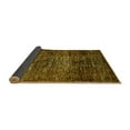 thumbnail image 2 of Ahgly Company Indoor Square Abstract Yellow Modern Area Rugs, 7' Square, 2 of 4