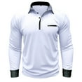 thumbnail image 1 of Besolor Men's Long Sleeve Shirts Casual Loose Athletic Work Business Button down Collared Lightweight Tops Blouse, 1 of 4