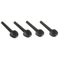 thumbnail image 3 of MIANGASTORE 4PCS Violin Tuning Pegs Ebony Wood String Tuner Violin Instrument Replacement Parts for Fiddle Violin ( Black ), 3 of 9