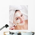thumbnail image 1 of Girl with Clay Facial Wall Mural by Wallmonkeys Peel and Stick Graphic (48 in H x 36 in W) WM19596, 1 of 4