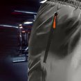 thumbnail image 5 of RYDCOT Mens Athletic Gym Shorts Jogger Running Workout Jersey Zipper Pockets Quick Dry Lightweight Sweat Shorts Gray, 5 of 9