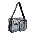 thumbnail image 4 of Bolsa de herramientas transparente para ingenieros, para salas blancas, sencilla, de PVC, de 13,8 pulgadas, con correas de hombro ajustables para tall, 4 of 9