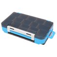 thumbnail image 1 of Caja De Almacenamiento De Cebo, Caja De Cebo De Señuelo, Doble Cubierta, Hebilla De Tarjeta Flexible Multifunción, Partición Desmontable, Caja De Almacenamiento De Cebo ANGGREK Otros Deportes, 1 of 8