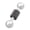 Silver Color, variant on 17mm Double Ball Action Camera Mount 1/4” Screw Aluminum Motorcycle Bracket For Phone Navigation Device Accessories