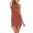 thumbnail image 2 of IROINNID Women's Sleeveless Sheath Dress Sexy Dress Casual mini Dress Cold Shoulder Short Women Dress, 2 of 6