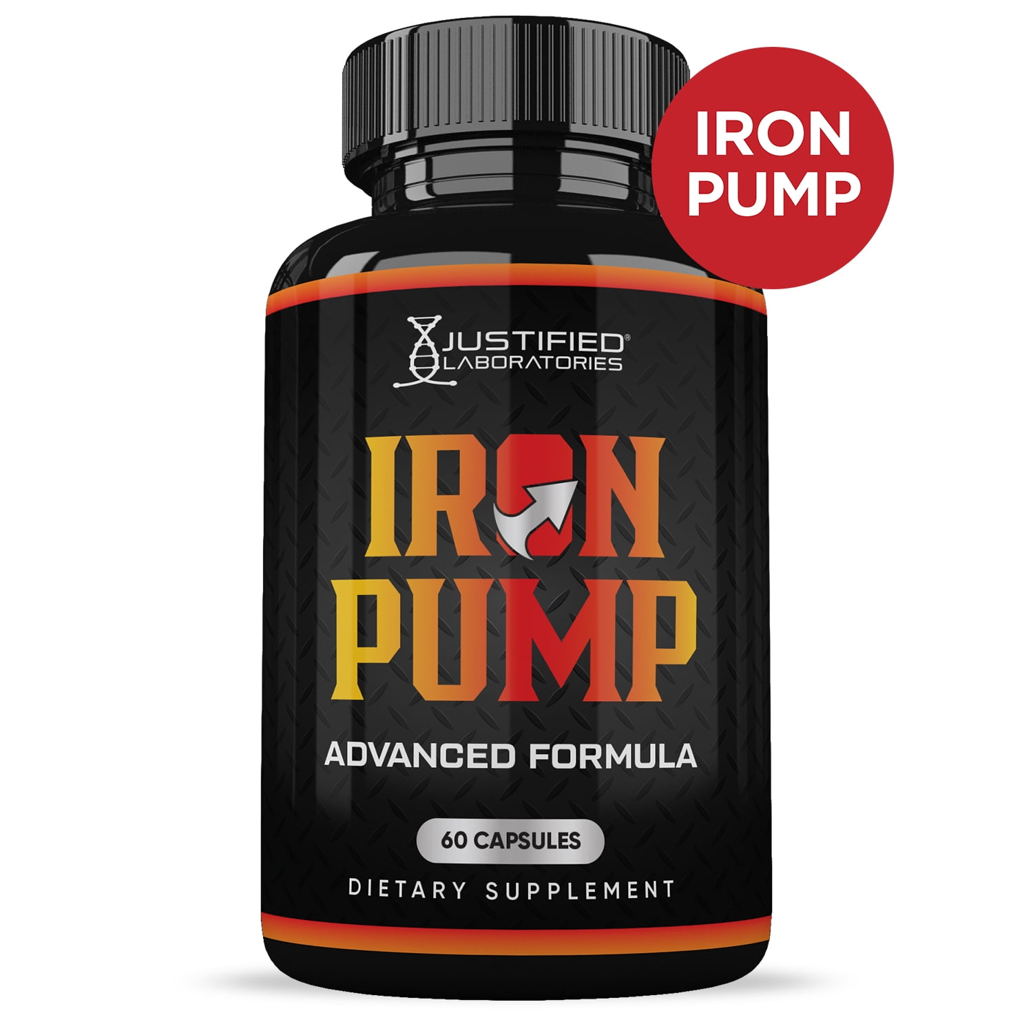 (5 Pack) Iron Pump Advanced Men's Health Formula 1484mg 300 Capsules
